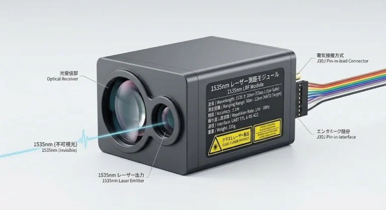 1535nmレーザー測距モジュール市場分析レポート：DX推進担当者が知るべき最新動向と将来性