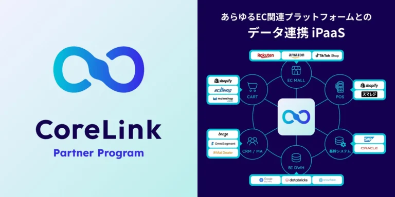 ECデータ連携の複雑な課題を解決！「CoreLink Partner Program」でSIer・代理店とDX推進を加速