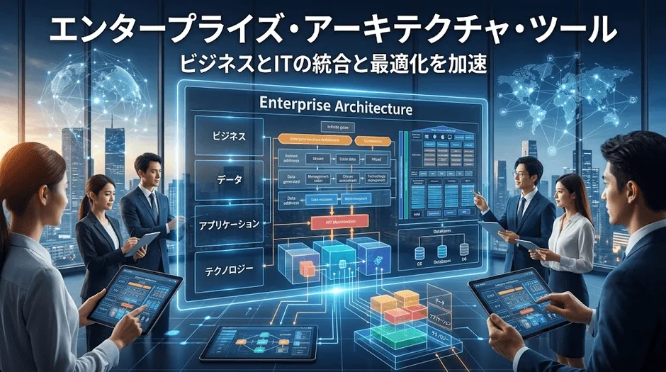 エンタープライズ・アーキテクチャ・ツール活用で実現するIT戦略とDX推進：市場動向と導入のポイント