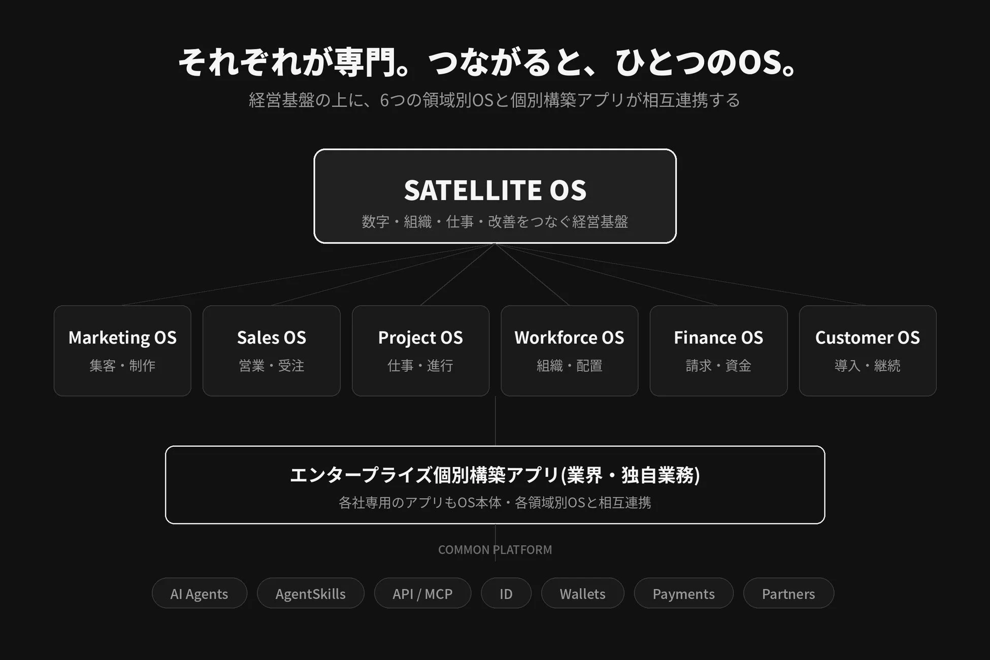SATELLITE OSの全体像