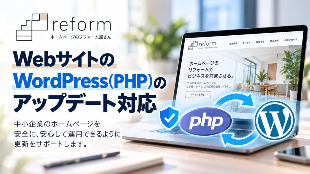 PHPの重大な脆弱性2件、深刻度「9.2」の修正版公開。「ホームページのリフォーム屋さん」が中小企業向け「PHP・WordPress更新代行サービス」を35,000円から提供開始