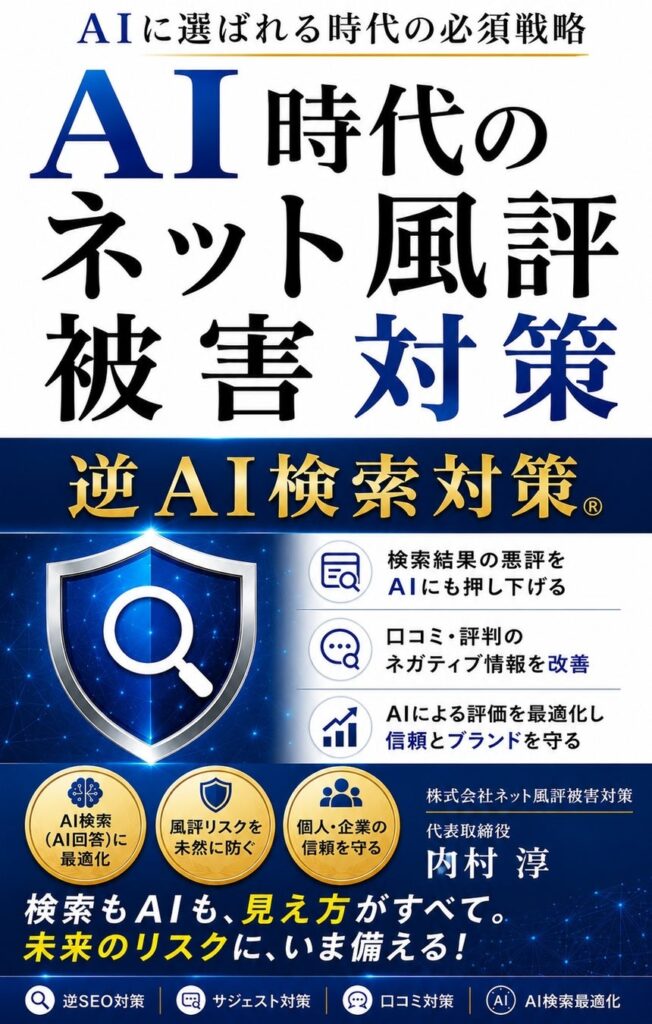 生成AIの回答が企業の信用を左右する時代へ 5,063名調査から読み解く電子書籍 『AI時代のネット風評被害対策』を刊行