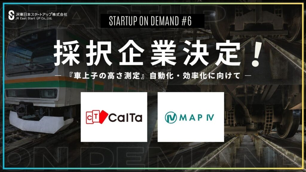 課題先行型マッチング企画「STARTUP ON DEMAND#6」採択企業決定!