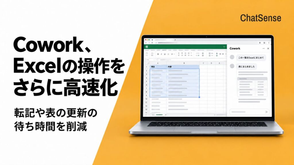 パソコン操作を完全自動化するRPAエージェント「Cowork」、エクセルなどM365アプリの操作をさらに高速化