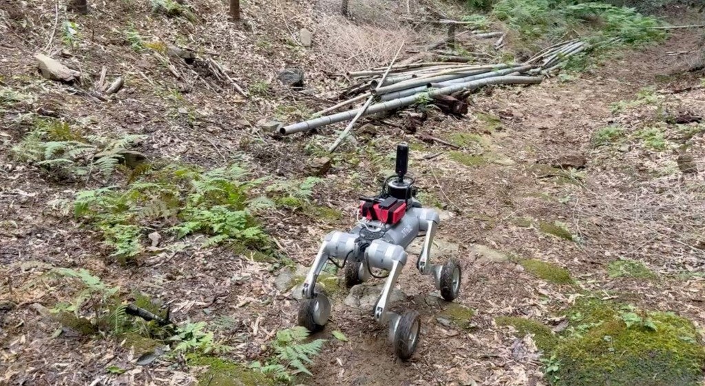 XNOVA・Unitree・Eco Forest Friendly、京都市西京区の森林で自律走行ロボットによる森林巡視実証を実施